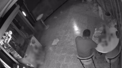 Burdur Bağlar Mahallesi İbrahim Zeki Burdurlu Caddesi’ndeki bir markete camı