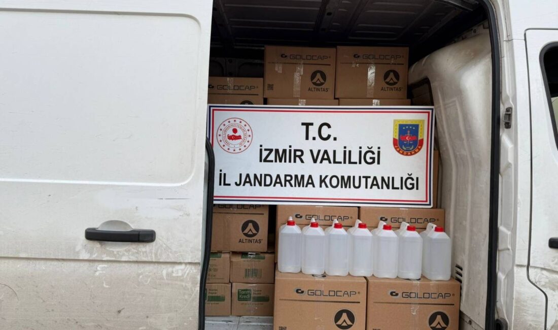 İzmir İl Jandarma Komutanlığı ekipleri, halk sağlığını korumak ve kaçak