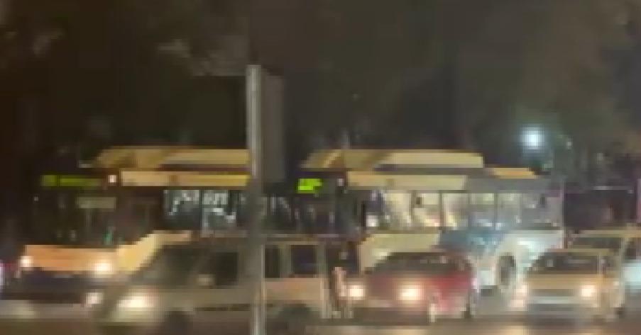 Ankara’nın Çankaya ilçesi Cemal Gürsel Caddesi’nde dün akşam saatlerinde, Kızılay-Mamak