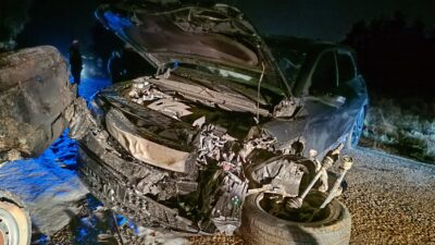 Kaza, saat 00.30 sıralarında Bursa’nın Nilüfer ilçesine bağlı Gümüştepe-Demirci Mahallesi