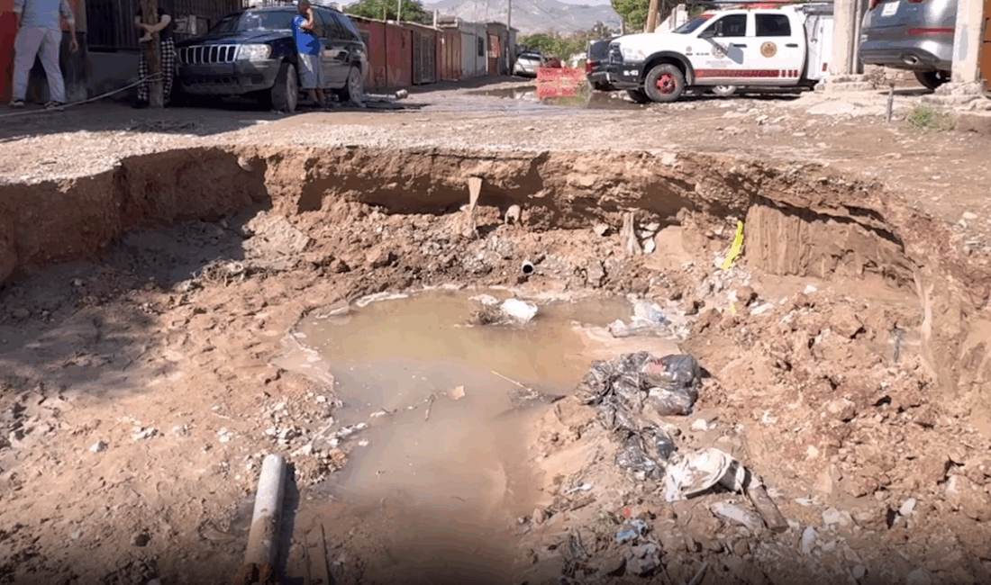 Meksika’nın Ciudad Juarez kentinde etkili olan fırtına sonrası şehir genelinde