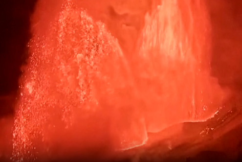 ABD’nin Hawaii Adası’nda bulunan ve dünyanın en aktif yanardağlarından biri