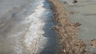 Meteoroloji Genel Müdürlüğü’nün sarı kodlu uyarı verdiği Hatay’da gece başlayan