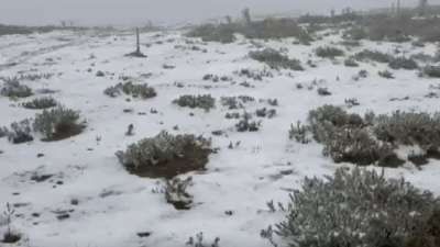 Mevsimin İlk Karı Yellibel Yaylası’nı Beyaza Bürüdü Soğuyan hava koşullarıyla