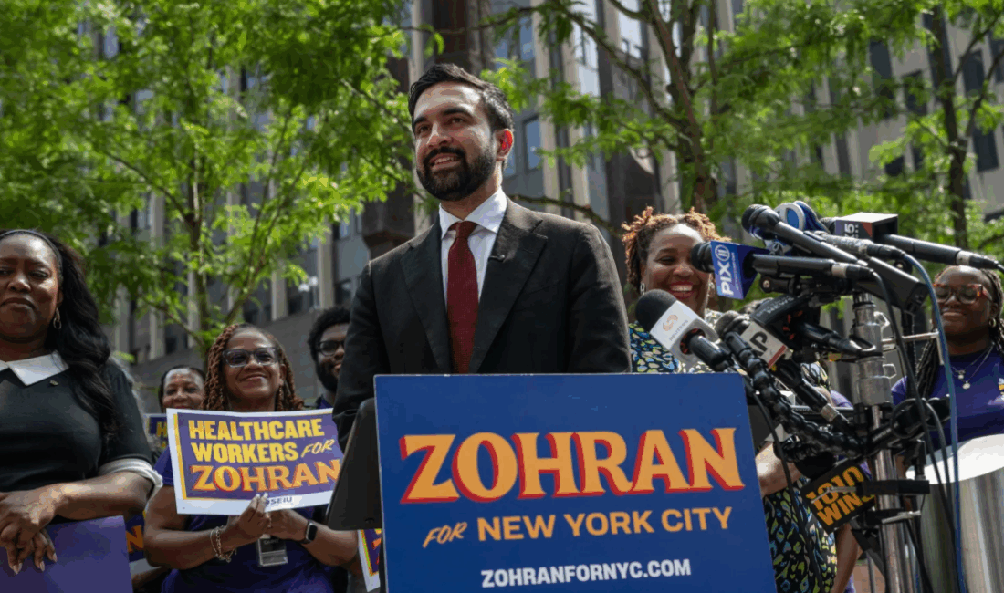 Zohran Mamdani, kampanya mitinginde Donald Trump’ı doğrudan hedef alarak “seçimleri