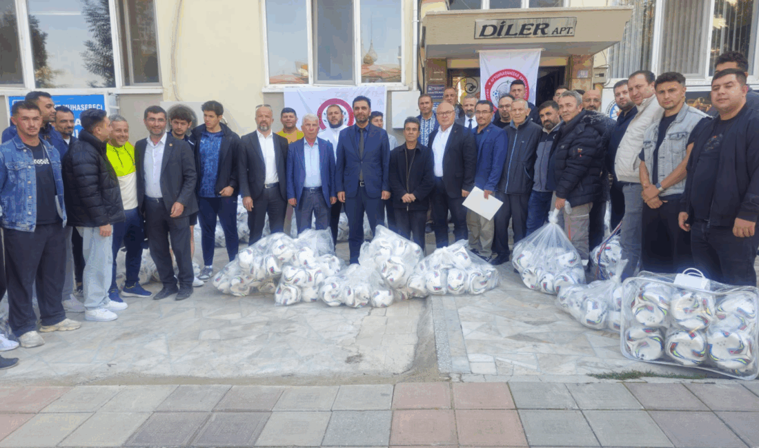 Afyonkarahisar Valiliği, 2025-2026 futbol sezonunda il genelindeki amatör kulüplere 700