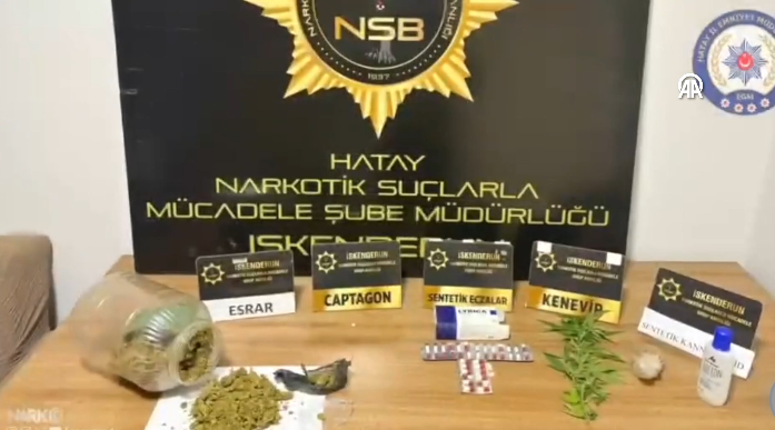 Yapılan denetimde O.C.Ç ve M.K’nin yapılan üst aramasında bir miktar