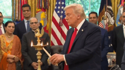 ABD Başkanı Donald Trump, Hindistan’da kutlanan Diwali bayramı vesilesiyle Beyaz