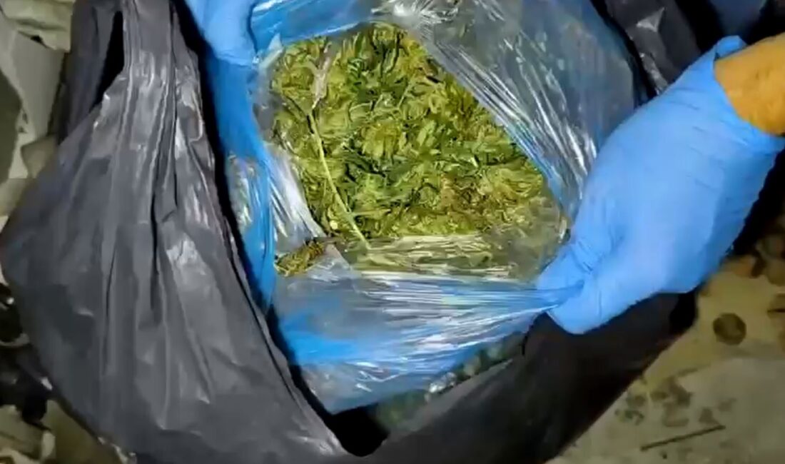 İl Emniyet Müdürlüğü Narkotik Suçlarla Mücadele ekipleri tarafından gerçekleştirilen operasyonda,