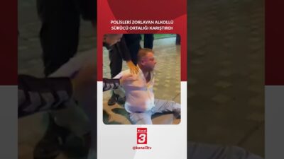 Bursa’nın Osmangazi ilçesinde patlak lastikle kaçmaya çalışan sürücü, hem trafiği