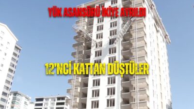 Ana Sayfa › Asayiş › Yük Asansörü İkiye Ayrıldı, İki