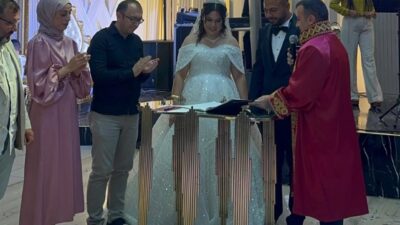 Tanyeri, törende yaptığı açıklamada, “Oğlan bizim, kız bizim… Değerli personellerimizin