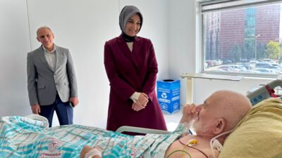 Vali Yiğitbaşı, geçmiş olsun dileklerini ilettiği Şanlı’nın sağlık durumu hakkında