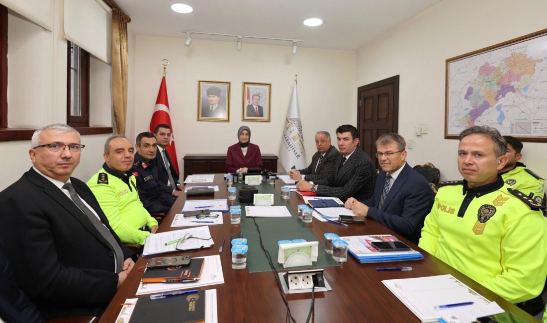 Toplantıda, Karayolu Trafik Güvenliği Strateji Belgesi ve Karayolu Trafik Güvenliği