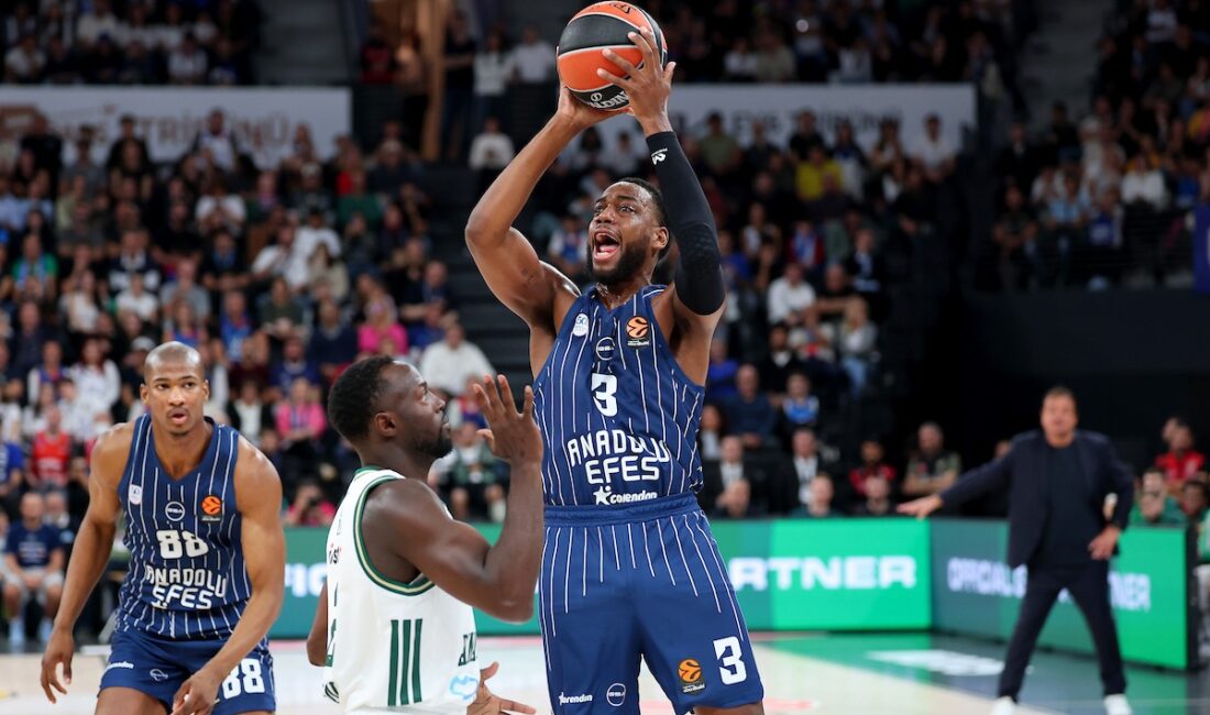EuroLeague’deki temsilcimiz Anadolu Efes ligin beşinci haftasında evinde İstanbul’da konuk
