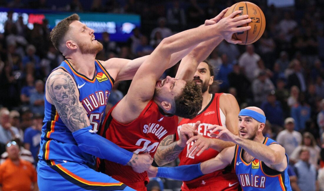 Alperen Şengün’ün 39 sayıyla yıldızlaştığı karşılaşmada Houston Rockets, deplasmanda Oklahoma