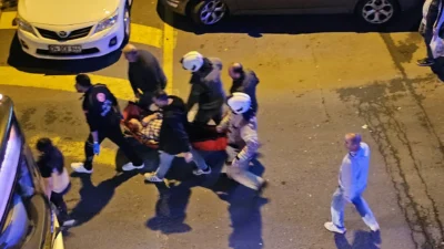 Olay, Esentepe Mahallesi’ndeki 4 katlı bir binada akşam saatlerinde meydana