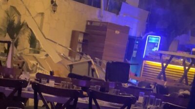 Bornova ilçesi Kazımdirik Mahallesi Ankara Caddesi’nde bulunan bir eğlence mekanında,