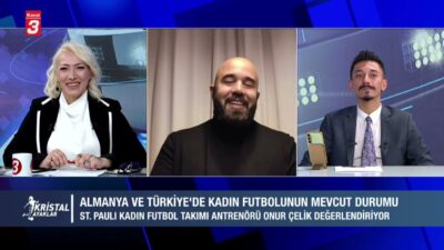 #kristalayaklar #kadınfutbolu Türk televizyonlarının tek kadın futbol programı “Kristal Ayaklar”,