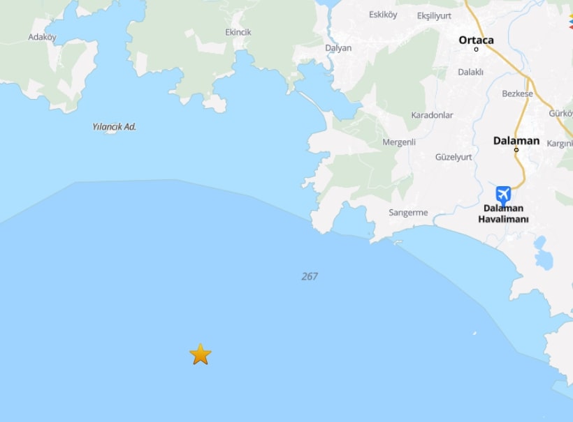 Afet ve Acil Durum Yönetimi Başkanlığı (AFAD) verilerine göre saat
