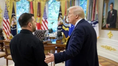 ABD Başkanı Donald Trump, 11 Ekim’de Beyaz Saray’da Ukrayna lideri