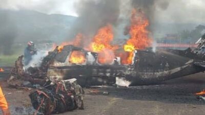 Venezuela’daki Paramillo Havalimanı’nda meydana gelen kazada, küçük bir uçak kalkış