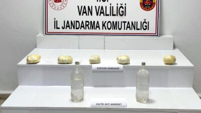 Van’ın Başkale ilçesi’nde Güvenlik güçleri, kırsal alanda yasa dışı madde