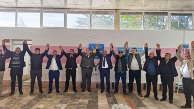 İhsaniye’de İYİ’lerin Bayrak Değişimi: Necmi Demiralay Duygusal Bir Konuşmayla Görevini