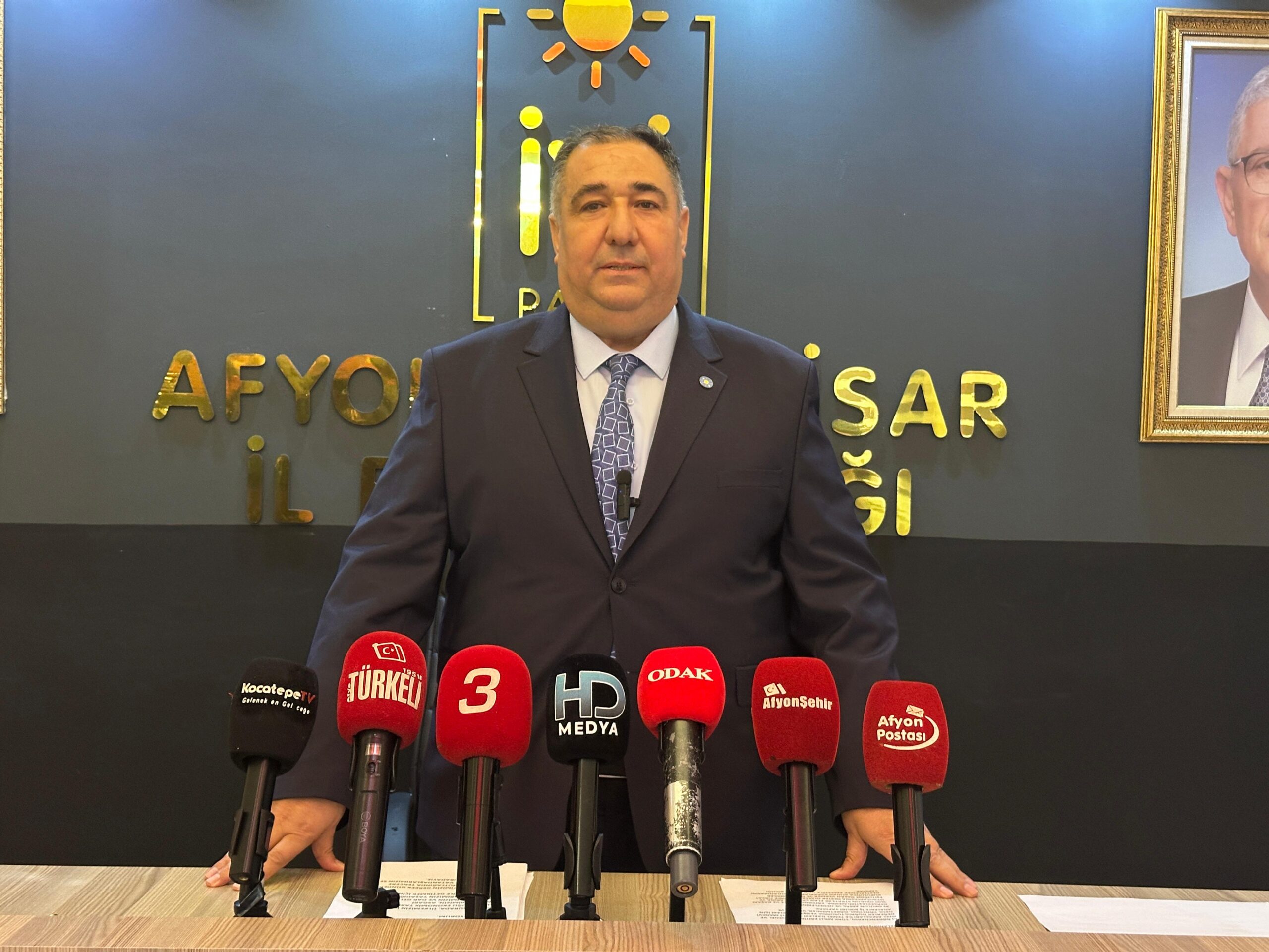 Afyon’da İYİ Parti İl Başkanı Mısırlıoğlu’ndan gündeme dair açıklamalar