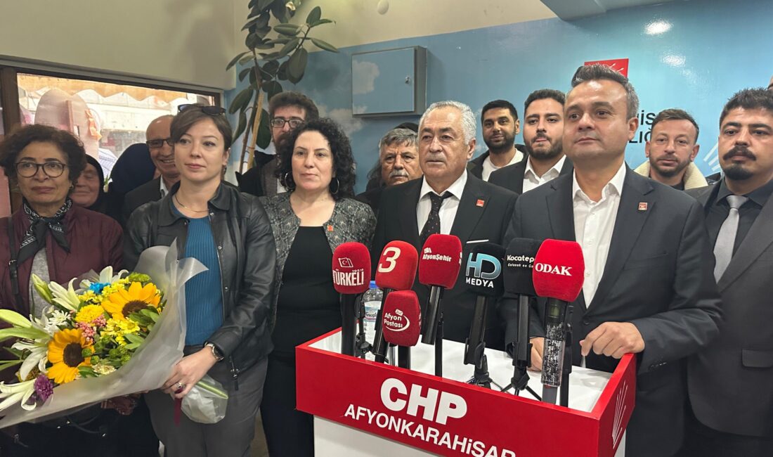 Cumhuriyet Halk Partisi (CHP) Afyonkarahisar İl Başkanlığı’nda yeni dönem resmen
