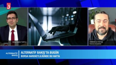 Süleyman Topcu sunumuyla Aletrnatif Bakış programının bugünkü konuğu Finans Danışmanı