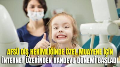 AFSÜ’de sunulan sağlık hizmetlerine vatandaşların daha kolay erişimini sağlamak amacıyla