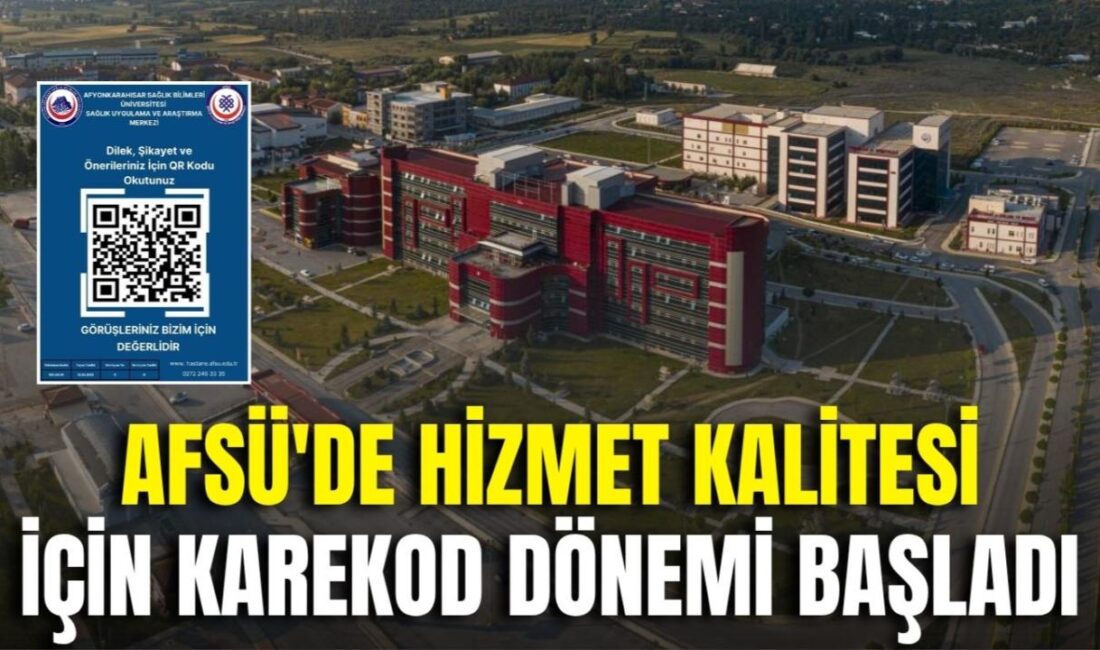 AFSÜ Sağlık Uygulama ve Araştırma Merkezi Kalite Yönetimi Birimi tarafından