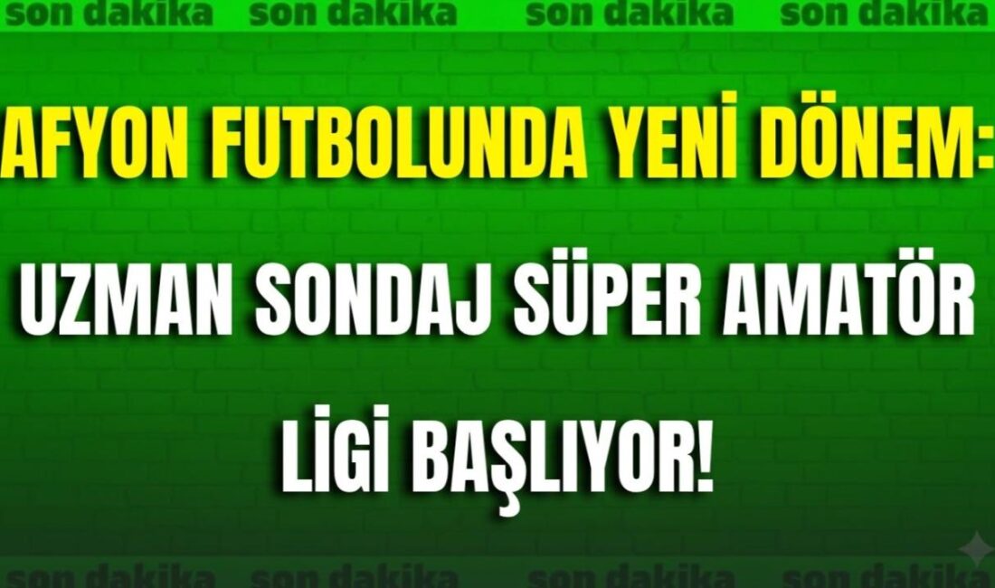 Afyonkarahisar futbolunda yeni bir dönem başlıyor. 2025-2026 futbol sezonunda Süper