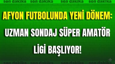 Afyonkarahisar futbolunda yeni bir dönem başlıyor. 2025-2026 futbol sezonunda Süper