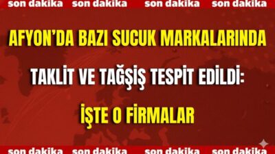 Bakanlık denetimleri sonucunda, Afyonkarahisar’da üretilen bazı sucuk markalarında dana eti
