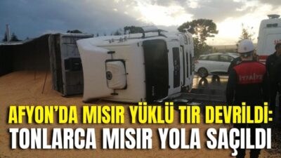 Kaza, saat 17.30 sıralarında Bolvadin-Emirdağ karayolunda meydana geldi. Çay ilçesinden
