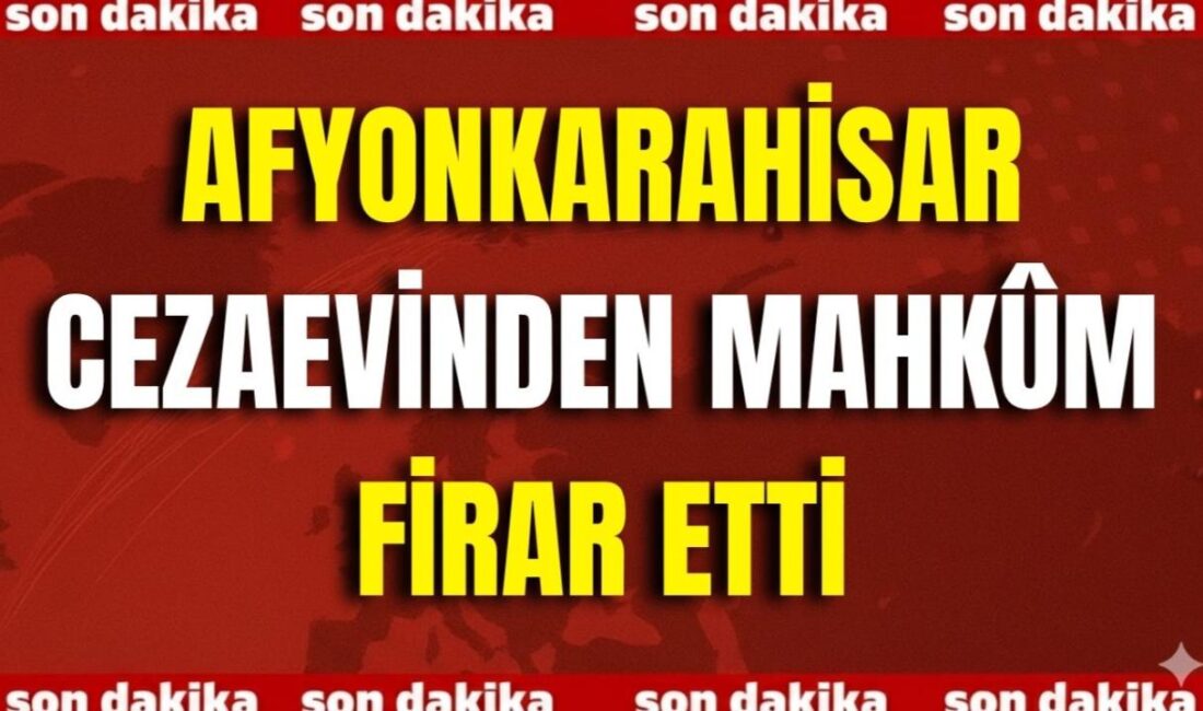 Edinilen bilgilere göre, 1984 doğumlu Sumay Solmaz isimli hükümlünün firarı