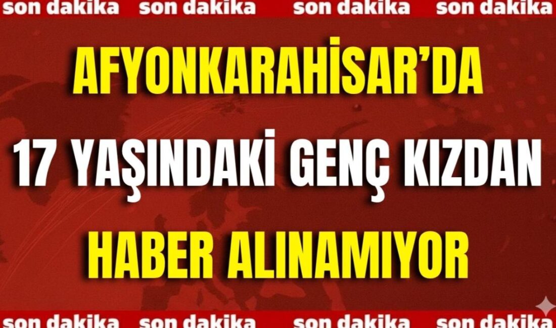 Afyonkarahisar’da, Şule Özkara (2006 doğumlu) bugün Hocaahmet Yesevi Mahallesi’ndeki evinden