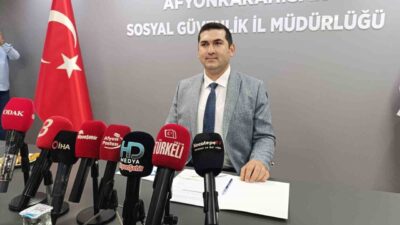 Sosyal Güvenlik Kurumu (SGK) Afyonkarahisar İl Müdürü Süleyman Çelikbaş, kentteki