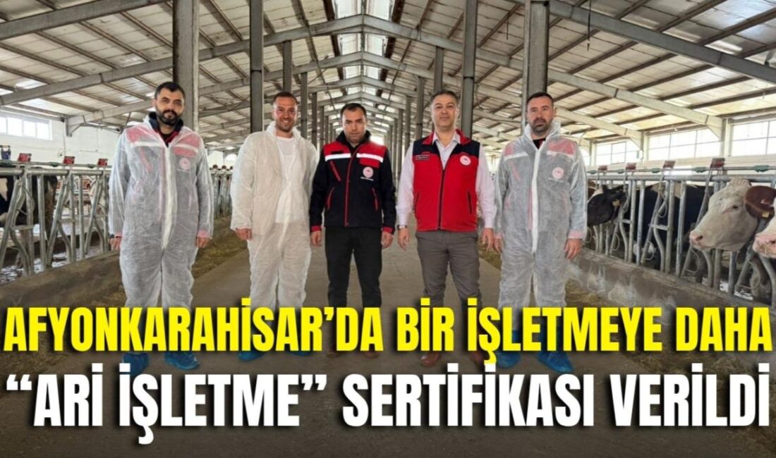Afyonkarahisar’da hayvancılığın geliştirilmesi ve hayvan sağlığı standartlarının yükseltilmesi hedefiyle yürütülen