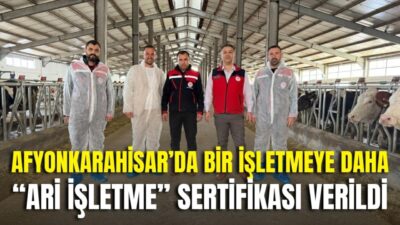 Afyonkarahisar’da hayvancılığın geliştirilmesi ve hayvan sağlığı standartlarının yükseltilmesi hedefiyle yürütülen