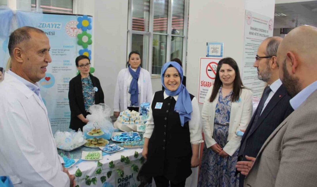 1-7 Ekim Emzirme Haftası dolayısıyla Afyonkarahisar Devlet Hastanesi’nde “Doğal olan