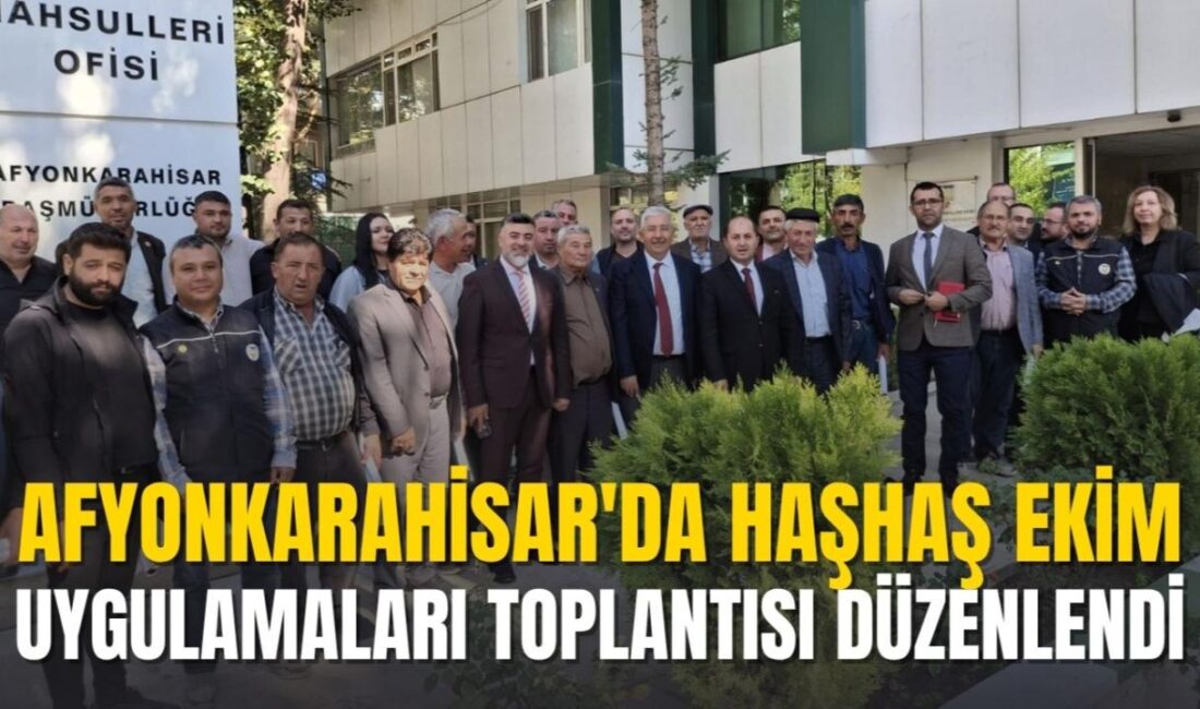 Toprak Mahsulleri Ofisi (TMO) Afyonkarahisar Başmüdürlüğü koordinesinde, 2025-2026 Tarım dönemi