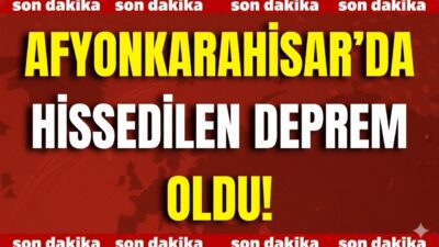 Afet ve Acil Durum Yönetimi Başkanlığı (AFAD) tarafından yapılan açıklamaya