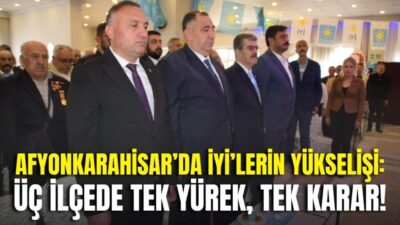 Afyonkarahisar’da İYİ Parti teşkilatları, son günlerde arka arkaya gerçekleştirdikleri 4.