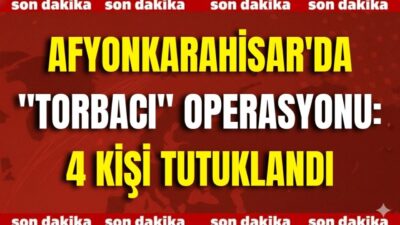Afyonkarahisar İl Emniyet Müdürlüğü ekipleri, “torbacı” olarak tabir edilen sokak
