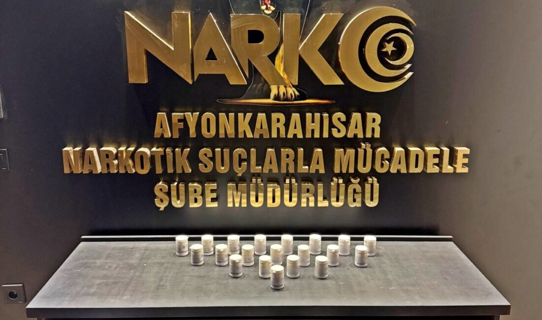 AFYONKARAHİSAR (AA) – Afyonkarahisar'da uyuşturucu operasyonunda yakalanan 7 şüpheliden 5'i