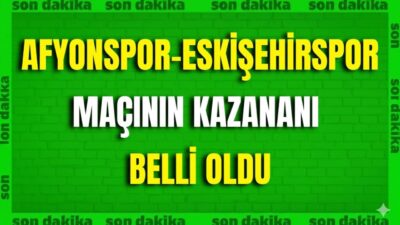 TFF 3. Lig 4. Grup 8. haftasında Afyonspor, sahasında Eskişehirspor