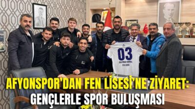 Afyonspor Kulüp Başkanı Fatih Ekşioğlu ve yönetimi, Afyon Süleyman Demirel